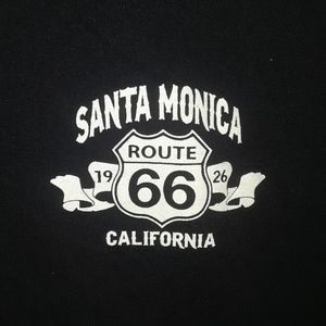 Route 66 Santa Monica tshirt